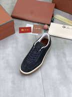 Loro Piana 410 LP Walk Sneaker Black .