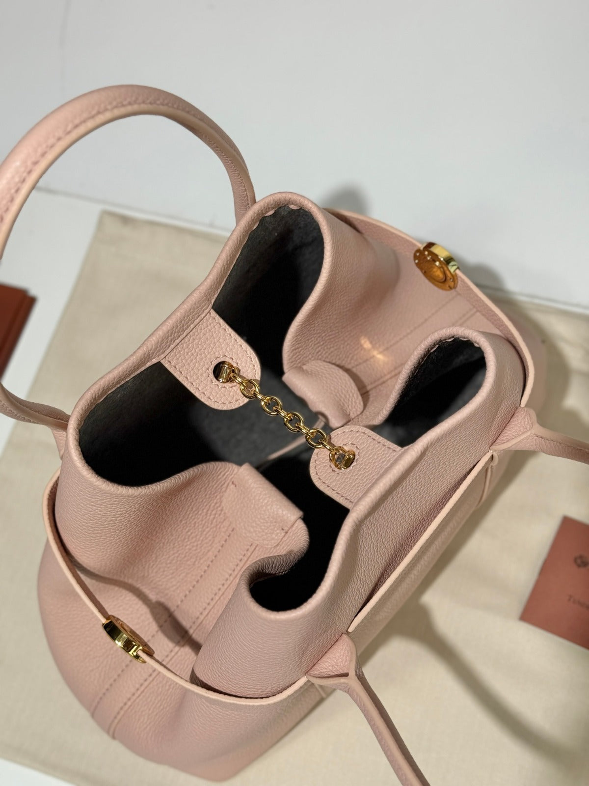 Loro Piana Ghiera Tote Bag Pink