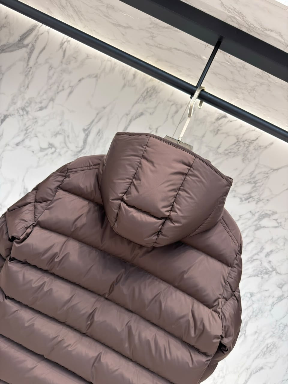 Moncler Maya Matte Jacket Brown