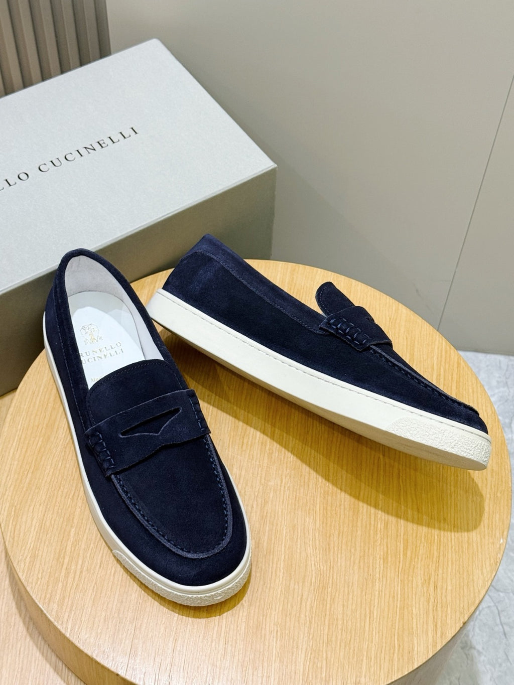 Brunello Cucinelli Loafer Navy Blue
