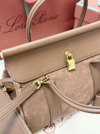 Loro Piana Loom L25 Tote Bag Brown