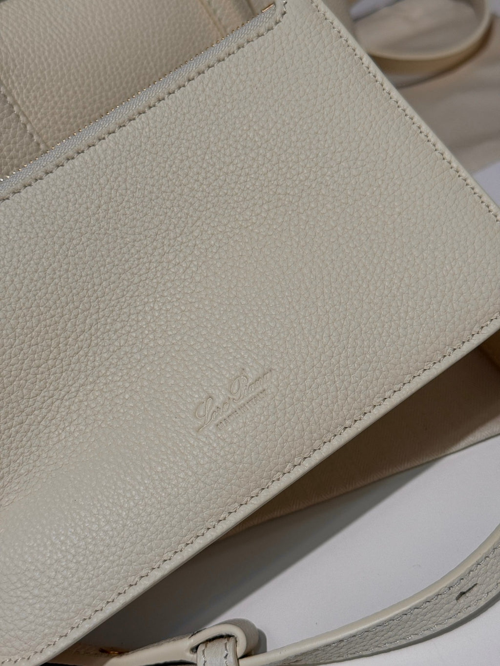 Loro Piana Loom L25 Bag All Ivory