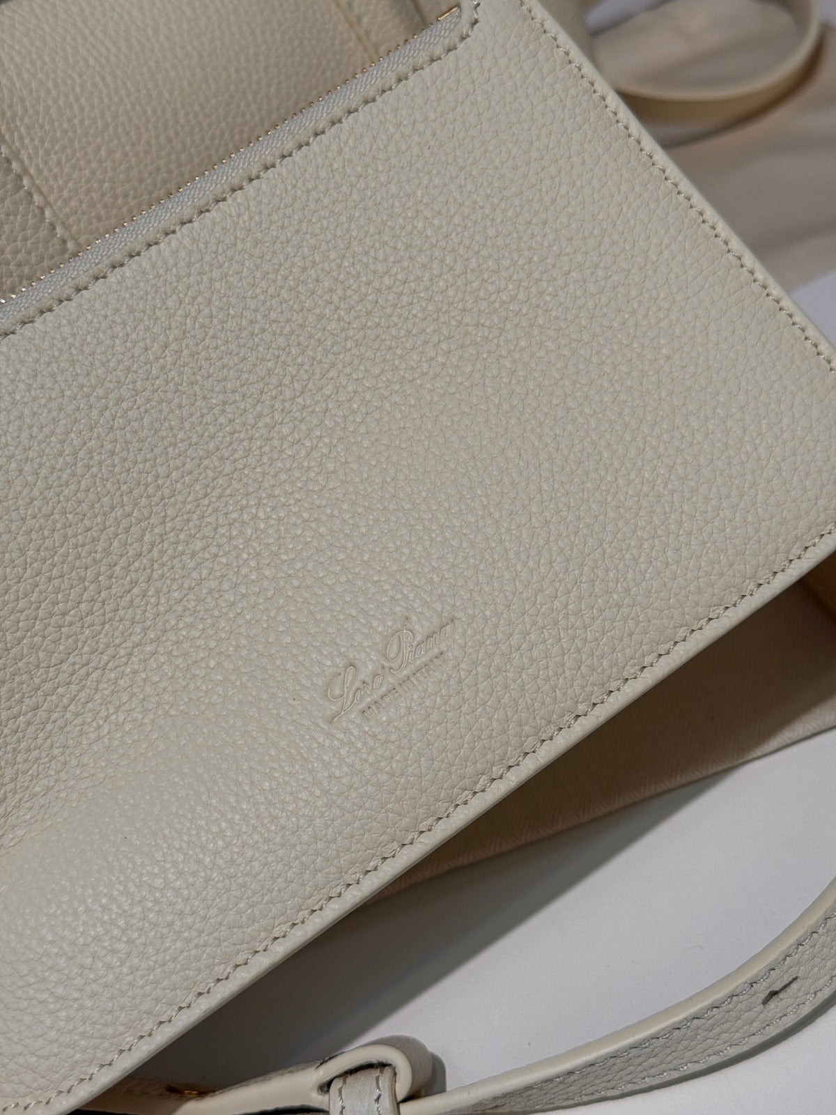 Loro Piana Loom L25 Bag All Ivory
