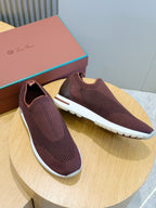 Loro Piana 360 LP Flexy Walk Sneaker Burgundy