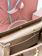 Loro Piana Loom L25 Tote Bag Brown