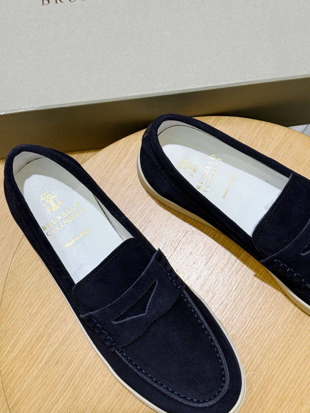 Brunello Cucinelli Loafer Navy Blue
