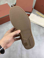 Loro Piana Tennis Walk Sneaker Grey .