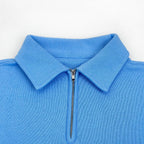 Polo Ralph Lauren Loopback Fleece Quarter-Zip Sweatshirt Light Blue