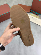 Loro Piana Tennis Walk Sneaker Black/White .