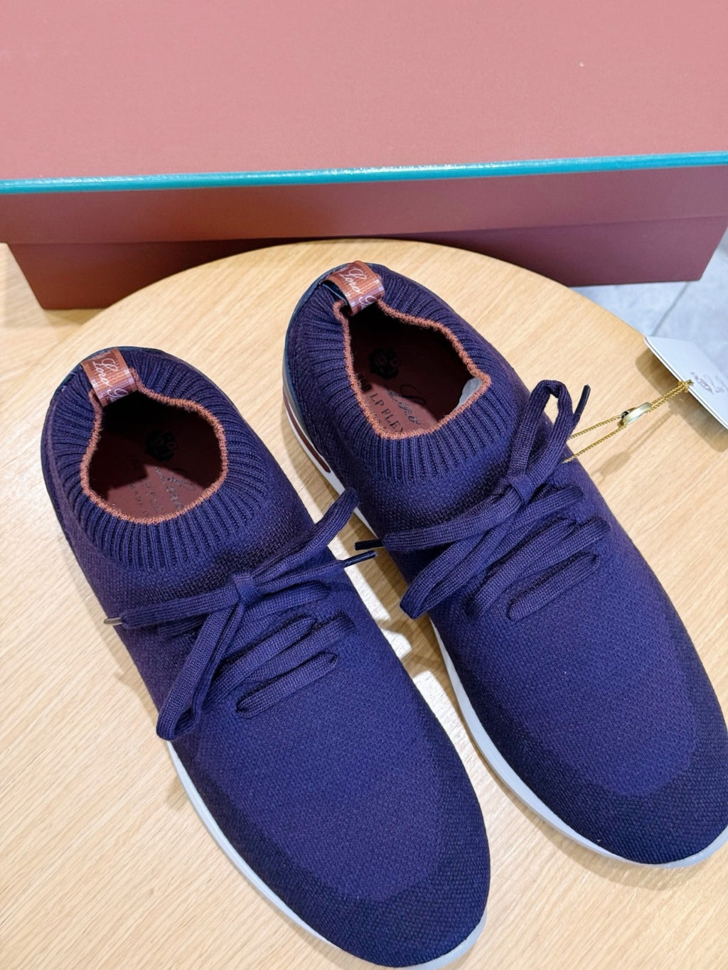 Loro Piana 360 LP Flexy Walk Sneaker Navy Blue