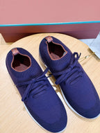 Loro Piana 360 LP Flexy Walk Sneaker Navy Blue