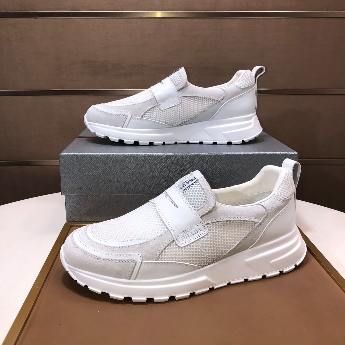 Prada Cloudbust Sneaker White .