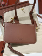 Loro Piana Loom L25 Bag Cream/Brown