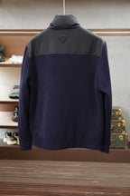 Prada Re-Nylon Jacket Black/Blue