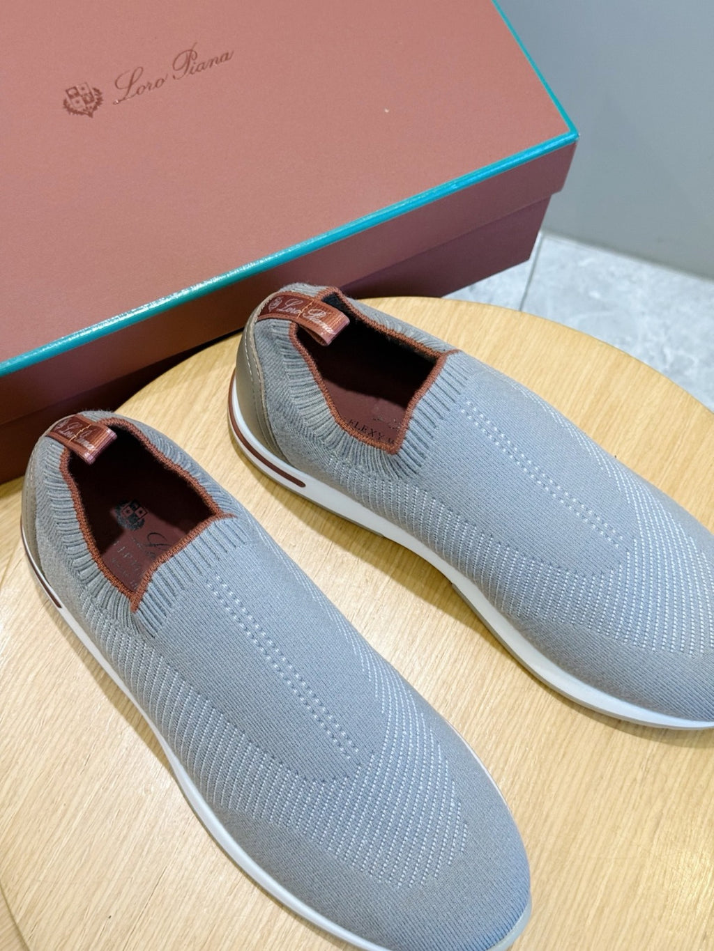 Loro Piana 360 LP Flexy Walk Sneaker Grey/Brown