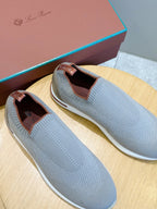 Loro Piana 360 LP Flexy Walk Sneaker Grey/Brown