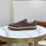 Loro Piana Tennis Walk Sneaker light Brown .