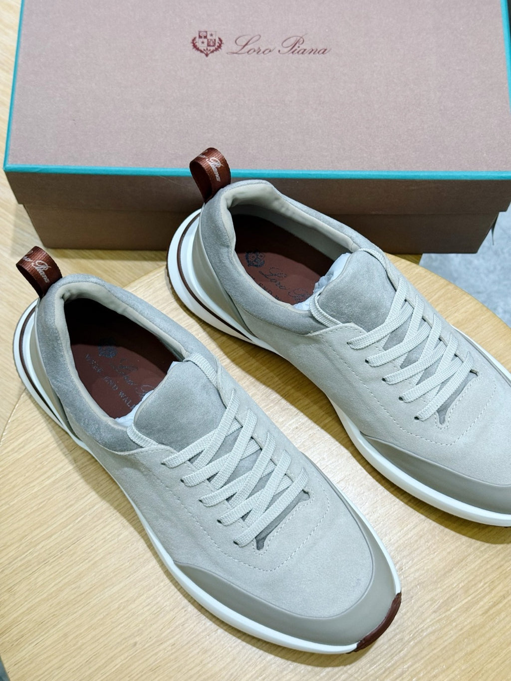Loro Piana Week End Walk Sneaker Grey