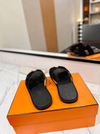 Hermès Izmir Sandal All Black