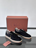 Loro Piana Tennis Walk Sneaker Black .