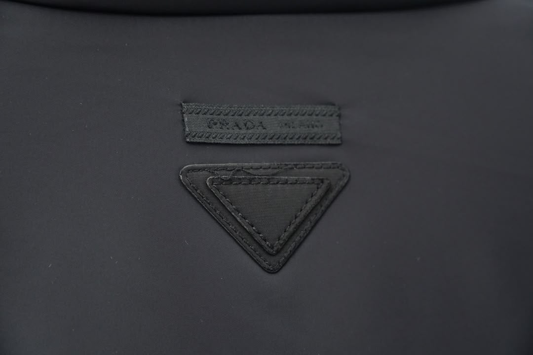 Prada Re-Nylon Jacket Black/Blue