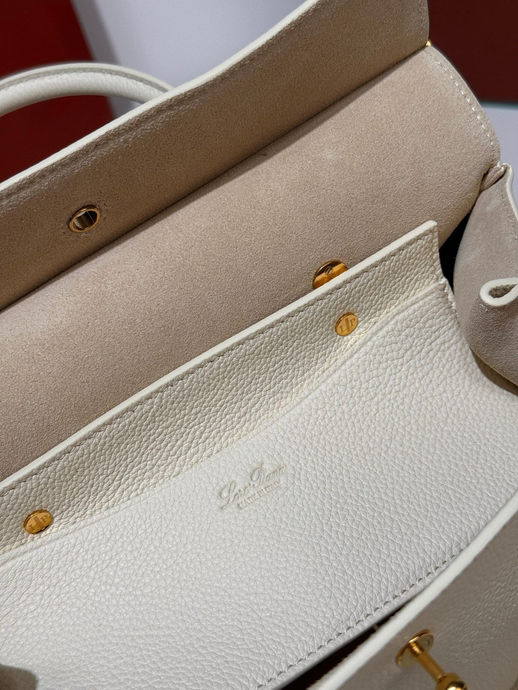 Loro Piana Loom L25 Bag All Ivory