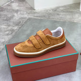 Loro Piana Tennis Walk Sneaker Light Brown .