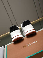 Loro Piana Week End Walk Sneaker White/Black .