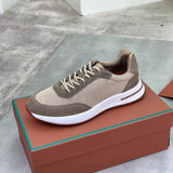 Loro Piana Tennis Walk Sneaker Beige/Brown .