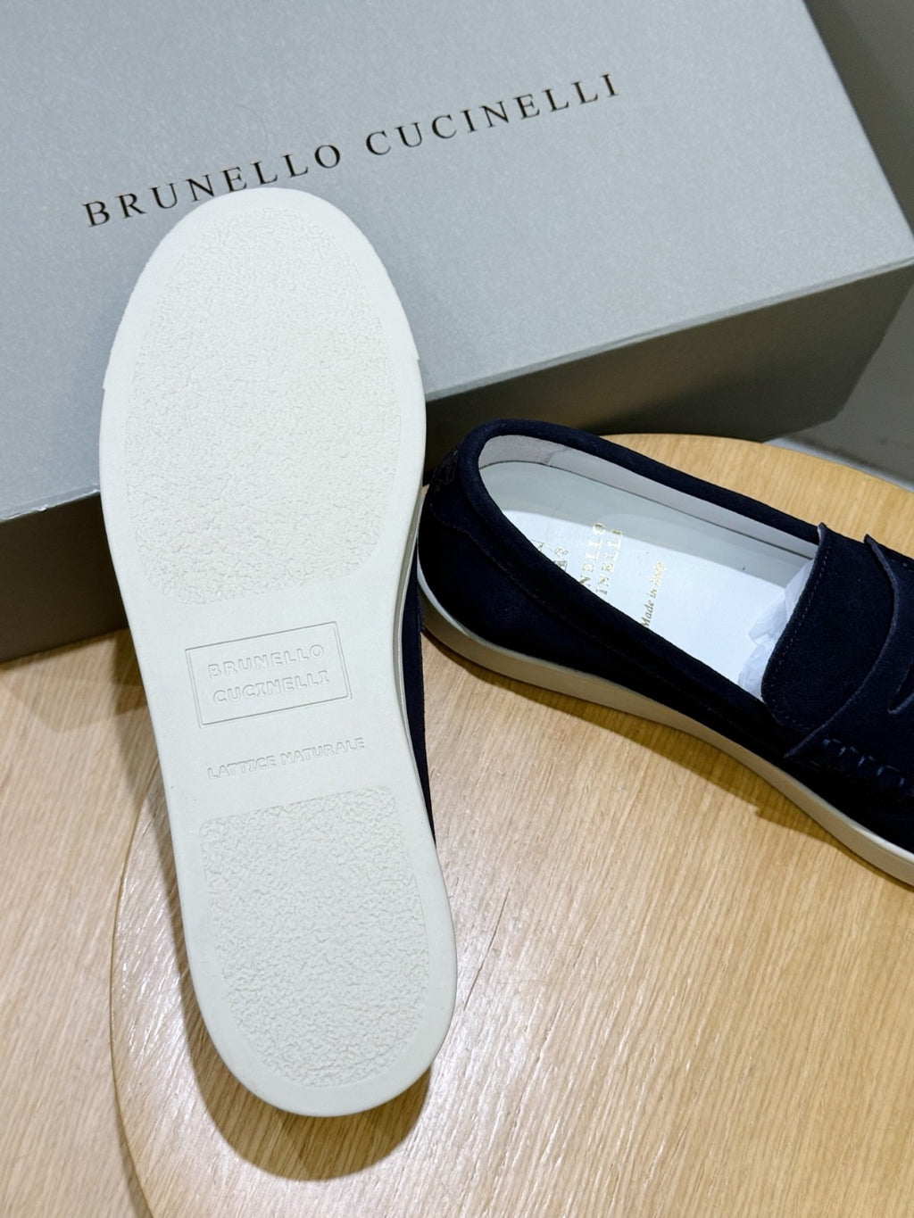 Brunello Cucinelli Loafer Navy Blue