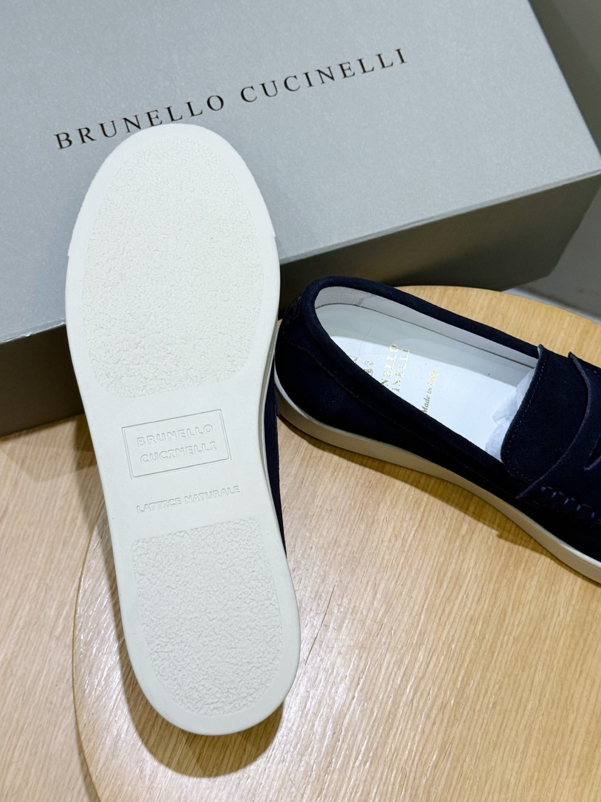 Brunello Cucinelli Loafer Navy Blue