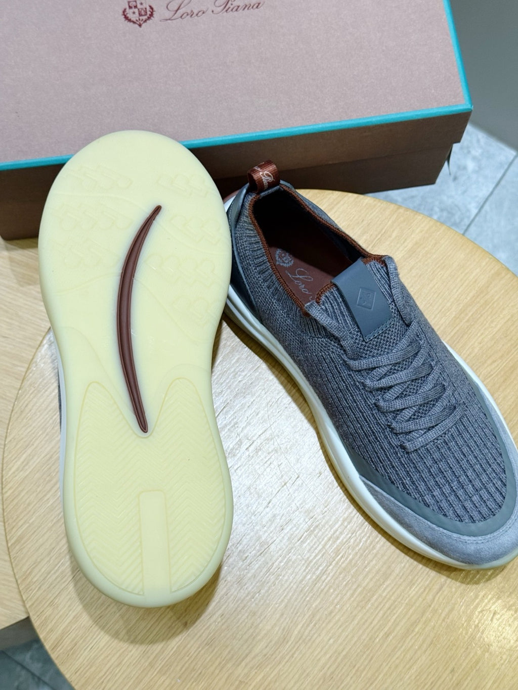 Loro Piana 410 LP Walk Sneaker Grey