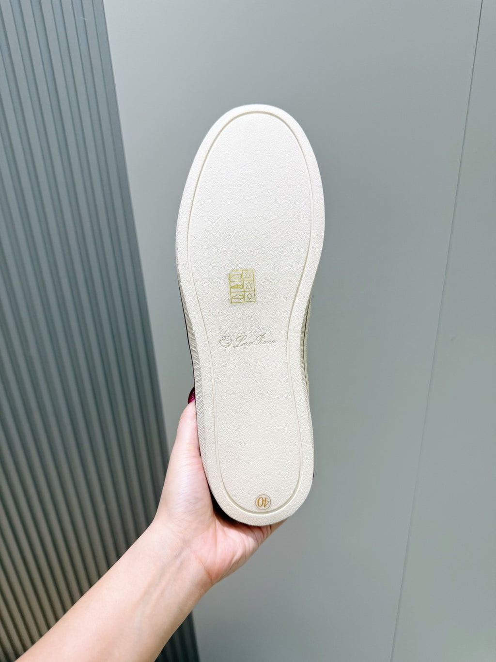 Loro Piana Tennis Walk Sneaker Beige