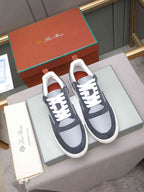 Loro Piana Newport Walk Sneaker Grey .