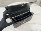 Dior My Dior Top Handle Bag Black .