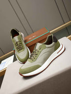 Loro Piana Week end Walk Sneaker Olive .