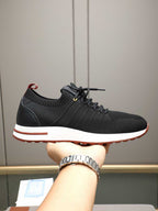 Loro Piana 360 LP Flexy Walk Sneaker Black/White