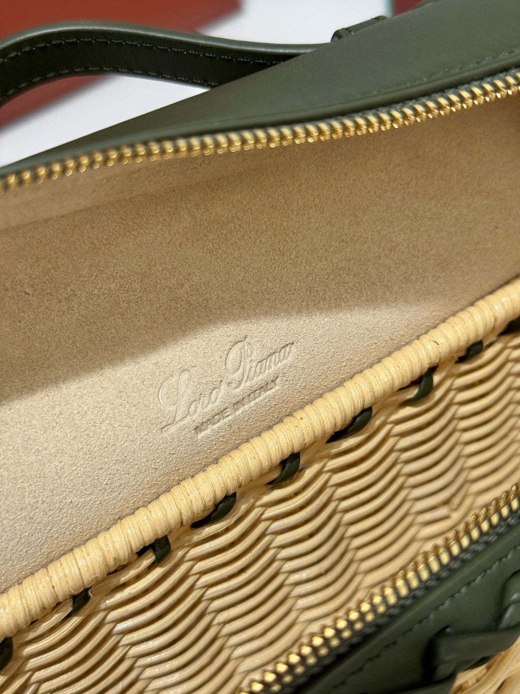 Loro Piana Bag Beige/Green