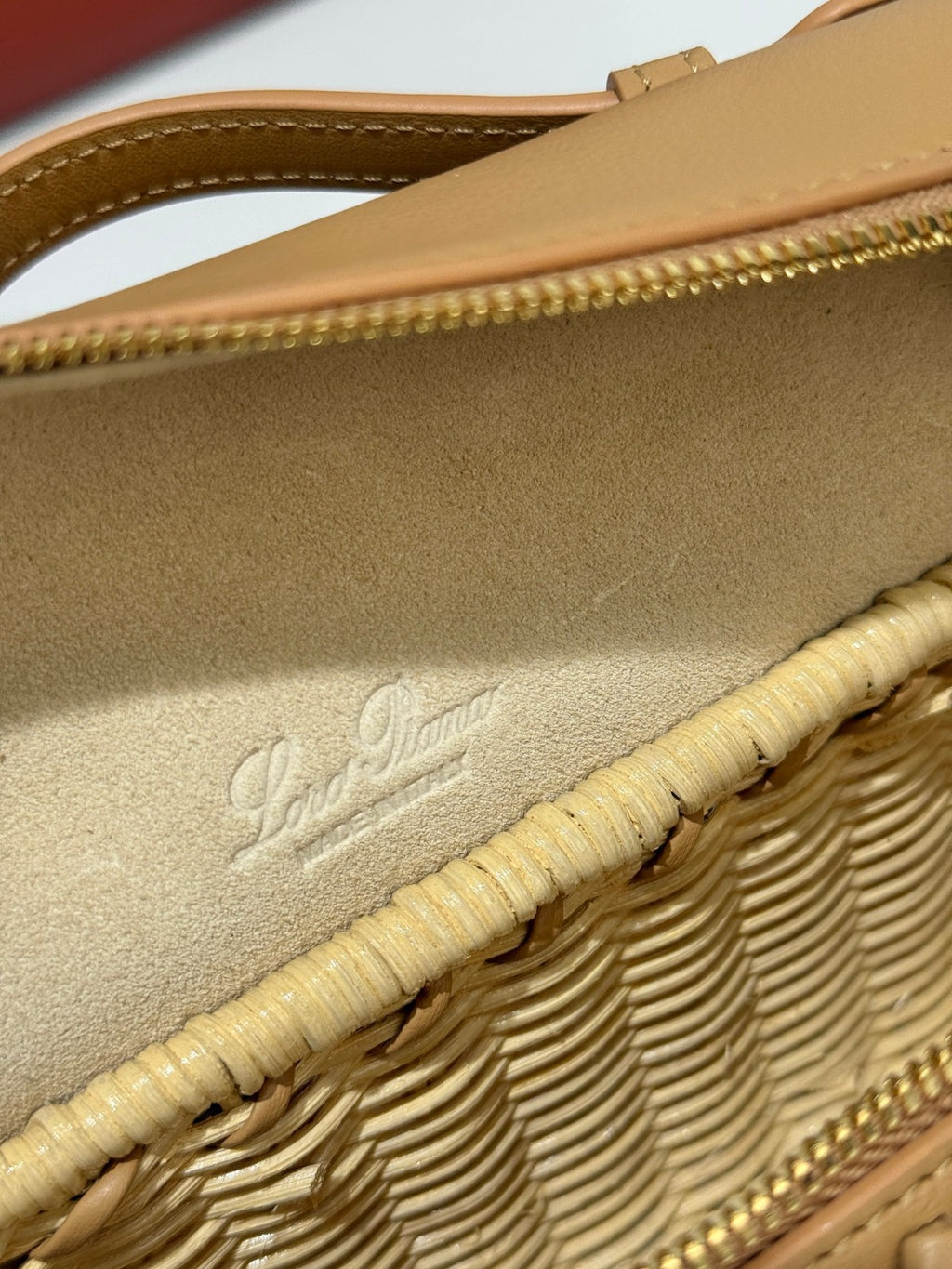 Loro Piana Extra Pocket 19 Crossbody Bag Beige