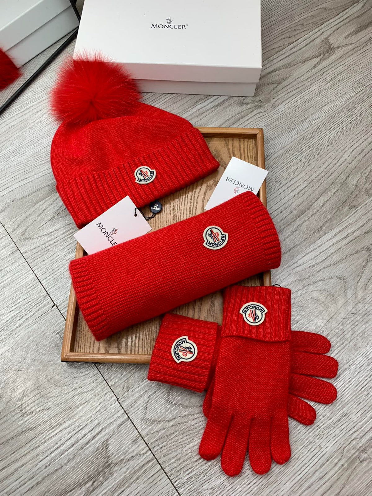conjunto de inverno moncler