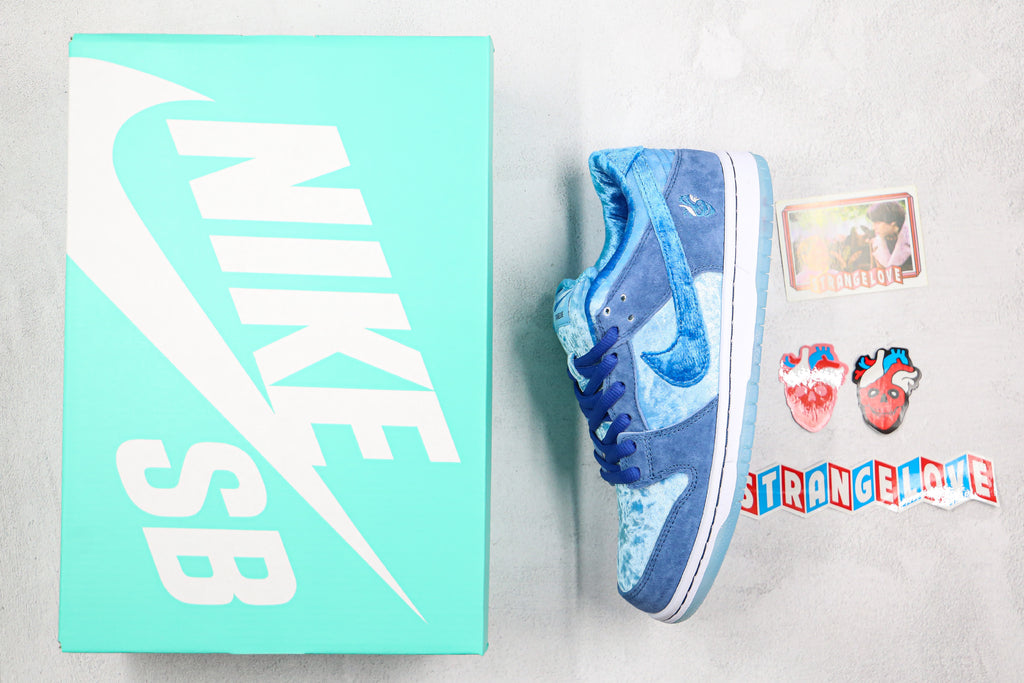 Nike SB Dunk Low Pro Strange Love Blue – Manfrim Store