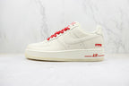 Nike Air Force 1 SUPREME BRANCO / VERMELHO