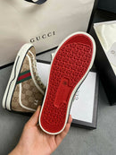 Gucci Tênis 1977 High Top GG - Cano Alto A5019270