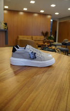 Tênis Judá Elevate Court Taupe & Black ( Pronta Entrega)