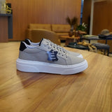 Tênis Judá Elevate Court Taupe & Black ( Pronta Entrega)