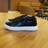 Tênis Judá Noir Court Black & Vintage Sole ( Pronta Entrega)