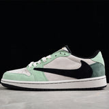 Travis Scott x Air Jordan 1 Low OG Verde Branco Preto DM7866-813